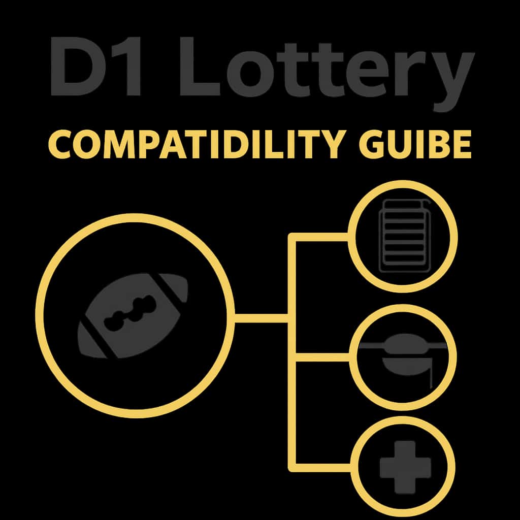 Illustration detailing D1 Lottery Compatibility aspects