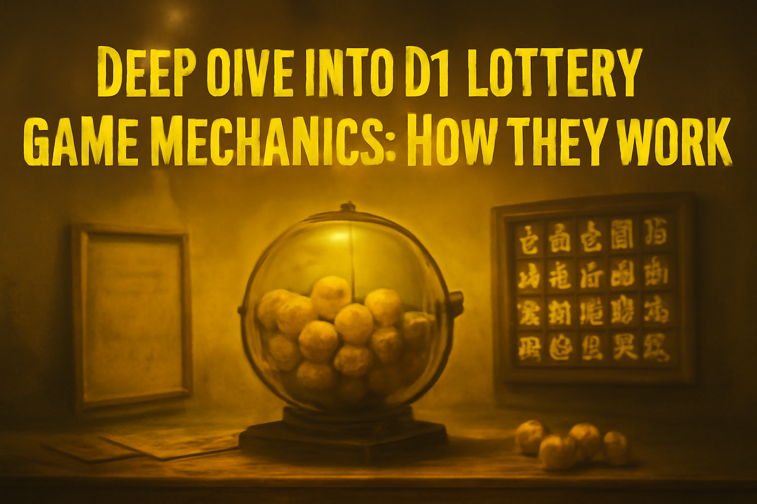 An informative scene illustrating the installation process for D1 Lottery on various devices.