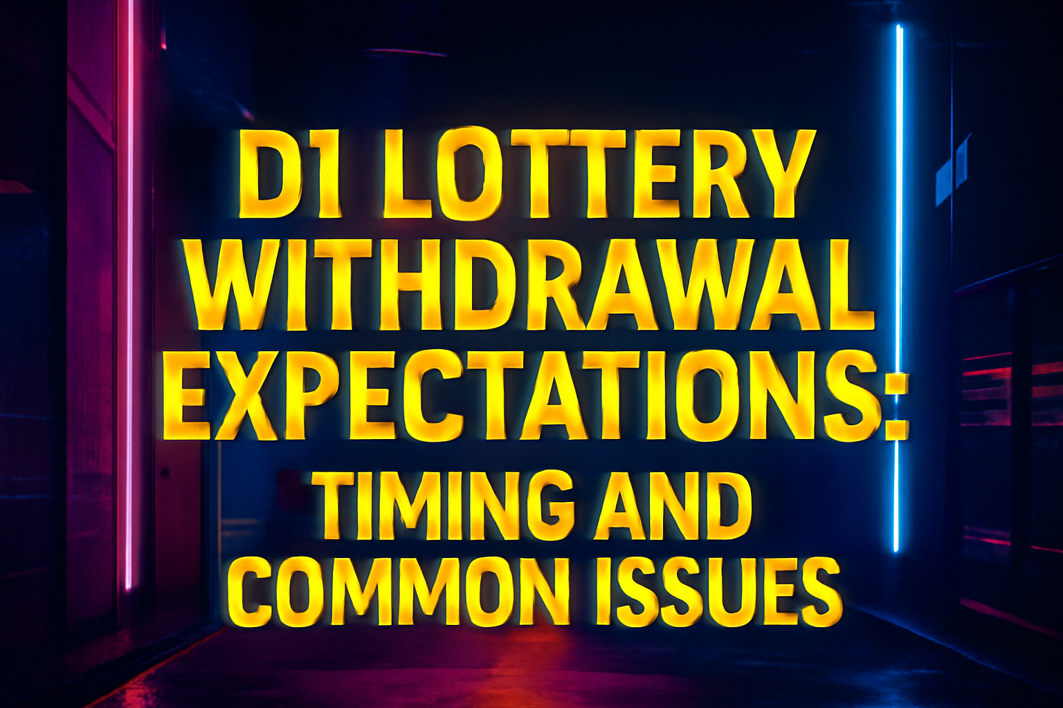 Informational scene depicting the D1 Lottery Download Guide.