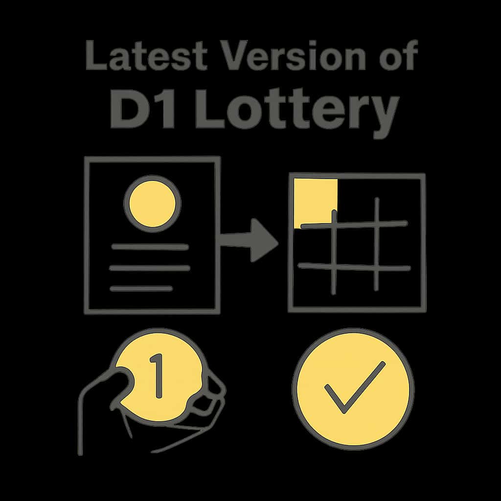 Illustration explaining compatibility and installation processes for D1 Lottery.