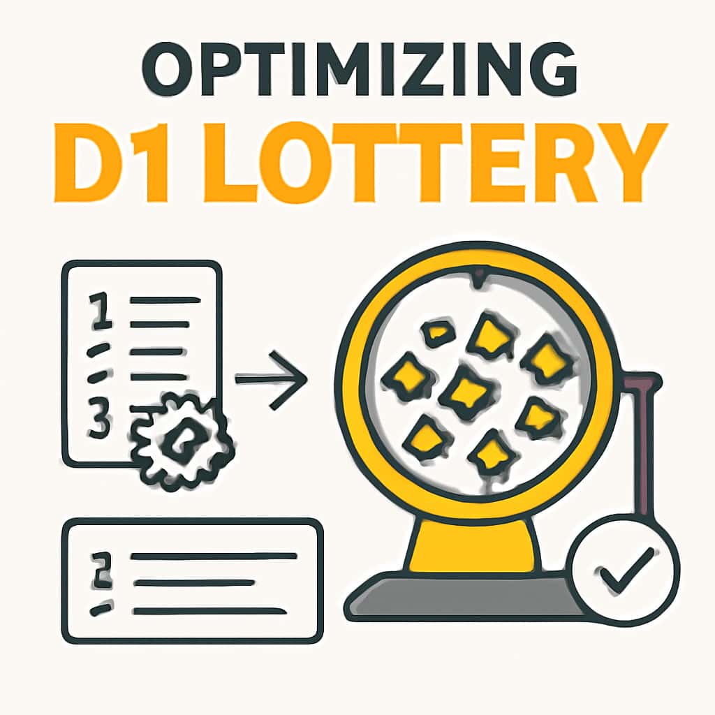 Diagram detailing steps for D1 Lottery installation.