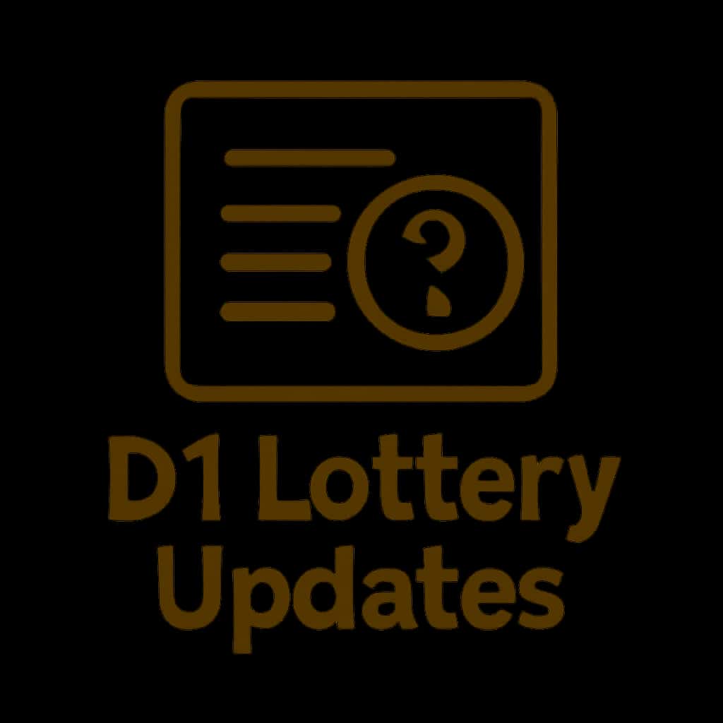 Icon representing D1 Lottery Updates.